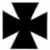IRON CROSS BLACK CAST STYLE PIN IRON CROSS BLACK CAST STYLE PIN