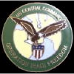 OPERATION IRAQI FREEDOM CENTRAL COMMAND PIN