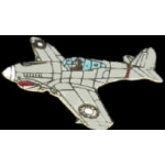 P-40 WARHAWK AIRPLANE PIN DX