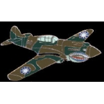 P-40 WARHAWK AIRPLANE CAMI FLYING TIGER PIN
