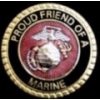 USMC MARINE CORPS PROUD FRIEND OF A MARINE PIN