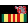 VIETNAM VETERAN SERVICE RIBBON 1963 PIN