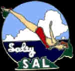 SALTY SAL NOSE ART PIN