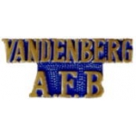US AIR FORCE VANDENBERG AFB SCRIPT PIN