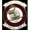 USMC MARINE CORPS VMFA-323 DEATH RATTLERS SQUADRON PIN