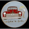 WORK N GIRL NOSE ART PIN