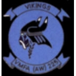 USMC MARINE CORPS VMFA-225 VIKINGS SQUADRON PIN