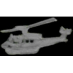 UH-1 HUEY HELICOPTER GRAY PIN DX