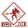 USMC MARINE CORPS VFMA-232 RED DEVILS ATTACK SQUADRON PIN