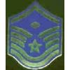 US AIR FORCE E-7 1ST MASTER SERGEANT INSIGNIA PIN