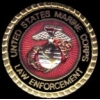 USMC MARINE CORPS LAW ENFORCEMENT PIN