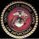 USMC MARINE CORPS LAW ENFORCEMENT PIN