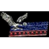 GOD BLESS OUR TROOPS EAGLE PIN