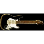 STRATOCASTER BLACK GUITAR PIN