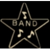 BAND STAR MUSIC PIN