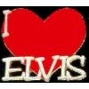 ELVIS PRESLEY I LOVE ELVIS HEART PIN