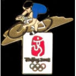 OLYMPIC 2008 CHINA CYCLING PIN