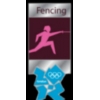 OLYMPICS 2012 LONDON FENCING PIN