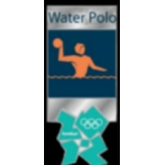 OLYMPICS 2012 LONDON WATER POLO PIN