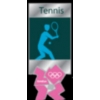 OLYMPICS 2012 LONDON TENNIS PIN