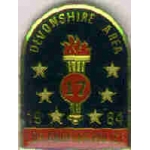 LOS ANGELES POLICE DEPT DEVONSHIRE OLYMPIC 84 LAPD PIN