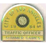 LOS ANGELES CITY TRAFFIC OLYMPIC 84