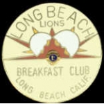 LIONS CLUB LONG BEACH, CA CLUB LODGE PIN