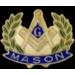 MASON PINS WREATH MASONIC PIN
