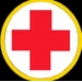 RED CROSS PIN CIRCLE LOGO