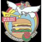 IN-N-OUT BURGER PIN ROSE PARADE 2014 PIN