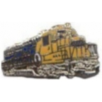 SANTA FE RAILROAD PIN DIESEL ENGINE TRAIN PIN