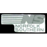 NORFOLK SOUTHERN RAILROAD LOGO PIN TRAIN PIN