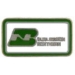 BURLINGTON NORTHERN RAIROAD SM SQ LOGO PIN