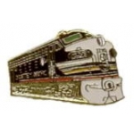 SOUTHERN PACIFIC RAILROAD PIN BLACK WIDOW ENGINE PIN TRAIN PINS