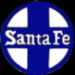 SANTA FE RAILROAD LOGO LARGE PIN