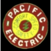 PACIFIC ELECTRIC RAILROAD LARGE LOGO PIN