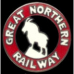 GREAT NORTHERN RAILROAD PIN TRAIN PINS