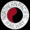 NORTHERN PACIFIC PIN RAILROAD PIN TRAIN PINS