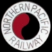 NORTHERN PACIFIC PIN RAILROAD PIN TRAIN PINS