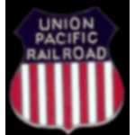 UNION PACIFIC RAILROAD PIN TRAIN PINS