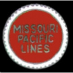 MISSOURI PACIFIC LINES RAILROAD PIN TRAIN PINS