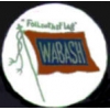 WABASH RAILROAD LOGO PIN TRAIN PINS