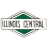 ILLINOIS CENTRAL RAILROAD PIN GREEN TRIANGLE TRAIN PINS