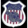 UNION PACIFIC PIN THE OVERLAND ROUTE RAILROAD PIN TRAIN PINS