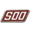 SOO LINE RAILROAD PIN SOO LOGO TRAIN PINS