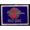 MO PAC RAILROAD LOGO PIN TRAIN PINS