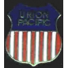 UNION PACIFIC RAILROAD LOGO PIN TRAIN PINS