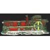 SANTA FE RAILROAD CABOOSE CAR PIN