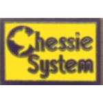 CHESSIE SYSTEM RAILROAD PIN SQUARE VERSION TRAINS
