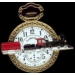 BUNN RAILROAD SPECIAL TRAIN WATCH PIN